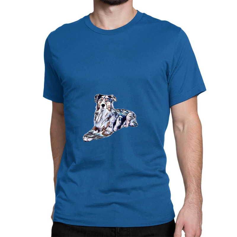 A Gorgeous Australian Shepher Classic T-shirt by Kemnabi | Artistshot