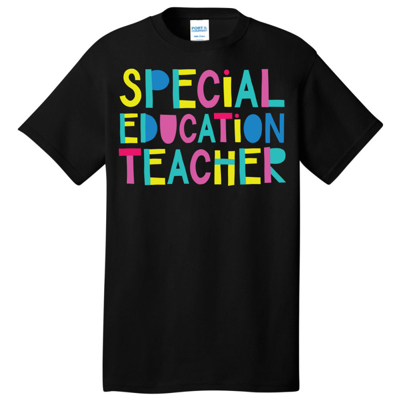 Special Education Teacher Gift Idea Cute Back To S Basic T-shirt | Artistshot