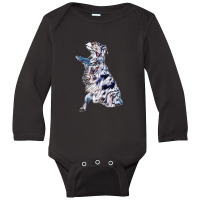 Australian Shepherd Dog Offer Long Sleeve Baby Bodysuit | Artistshot