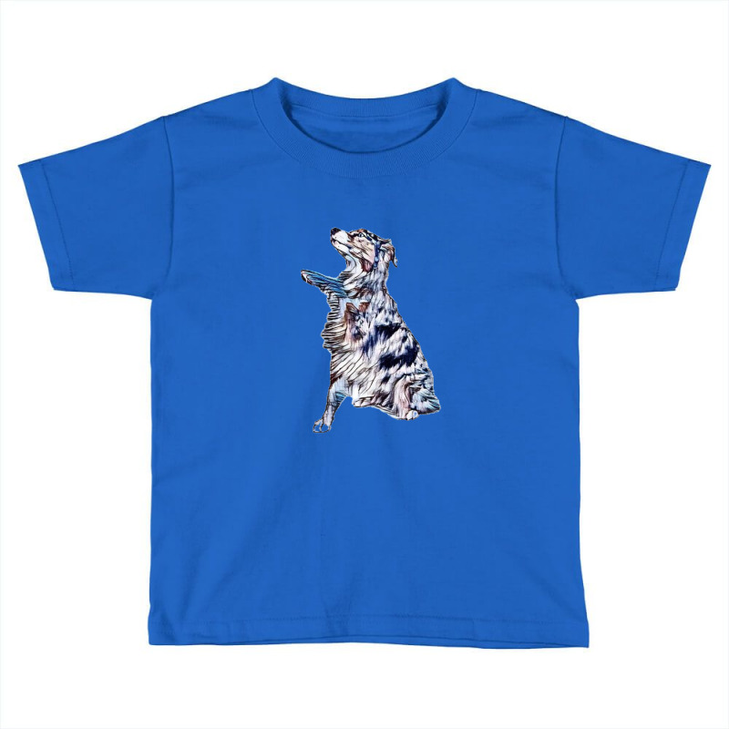 Australian Shepherd Dog Offer Toddler T-shirt by Kemnabi | Artistshot