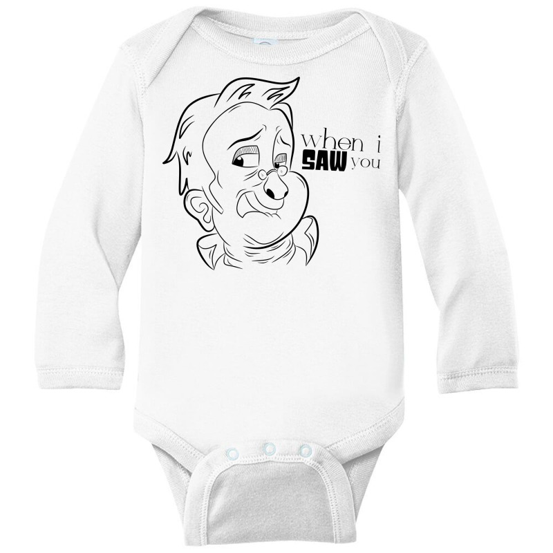 When I Saw You Long Sleeve Baby Bodysuit by Hawajashop | Artistshot