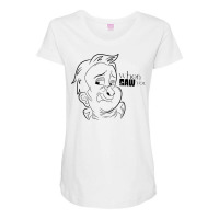 When I Saw You Maternity Scoop Neck T-shirt | Artistshot