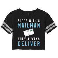 Sleep With Mailman They Always Deliver (2) Scorecard Crop Tee | Artistshot