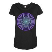 Hypnotic T  Shirt Hypnotize Royal Purple T  Shirt Maternity Scoop Neck T-shirt | Artistshot