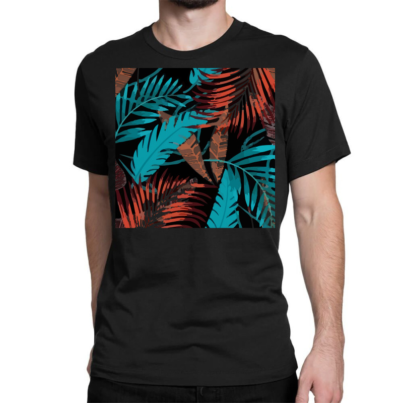 Jungle T  Shirt Jungle Paradise Botanical T  Shirt Classic T-shirt by cocksfootarmpit | Artistshot