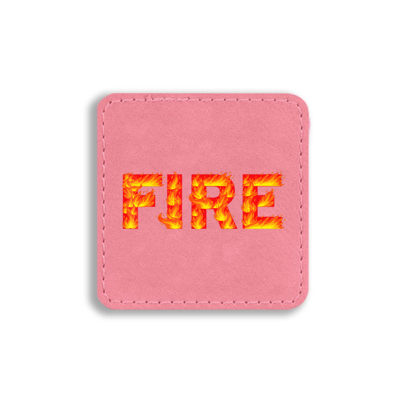 Fire And Ice Last Minute Halloween Matching Couple Square Leatherette Patch | Artistshot