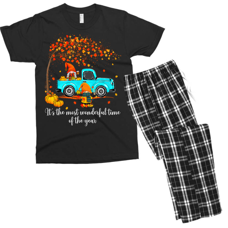 Its The Most Wonderful Time Of The Year Gnomes Men's T-shirt Pajama Set | Artistshot