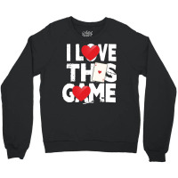 I Love This Game Poker Hearts Gambling Card Player Crewneck Sweatshirt | Artistshot