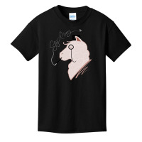 Funny Llama With Class, Tophat   Monocle Cute Lama Basic Youth T-shirt | Artistshot