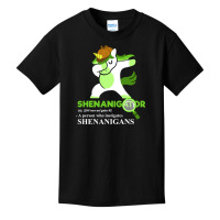 Shenanigator (n) A Person Who Instigates Shenaniga Basic Youth T-shirt | Artistshot