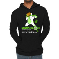 Shenanigator (n) A Person Who Instigates Shenaniga Lightweight Hoodie | Artistshot