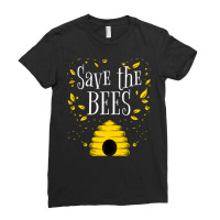 Save The Bees For Beekeeper Ladies Fitted T-shirt | Artistshot