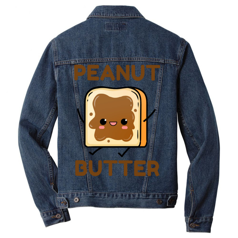 Peanut Butter For Peanut Butter Lover Men Denim Jacket | Artistshot