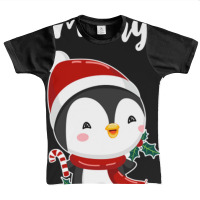 Merry Christmas Penguin For Christmas Season Trend Graphic Youth T-shirt | Artistshot