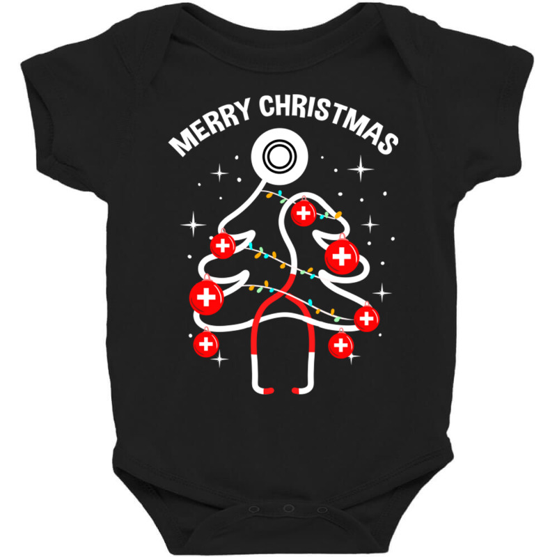 Merry Christmas Nurse For Christmas Season Baby Bodysuit by queerappear | Artistshot