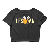 Les Bee An For Lesbian Crop Top | Artistshot