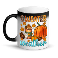 Bonfires Flannels S'mores Campfires And Pumpkins Magic Mug | Artistshot