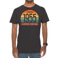 Vintage 1955 Limited Edition Birthday Vintage T-shirt | Artistshot