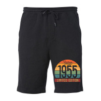 Vintage 1955 Limited Edition Birthday Fleece Short | Artistshot