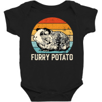 Guinea Pig Furry Potato Vintage Guinea Pig Baby Bodysuit | Artistshot