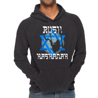 Rosh Hashanah Jewish New Year Vintage Hoodie | Artistshot