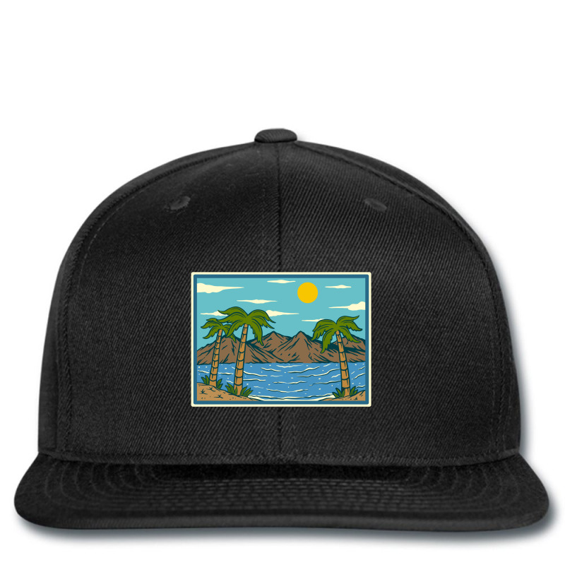 Summer Paradise Printed Hat | Artistshot