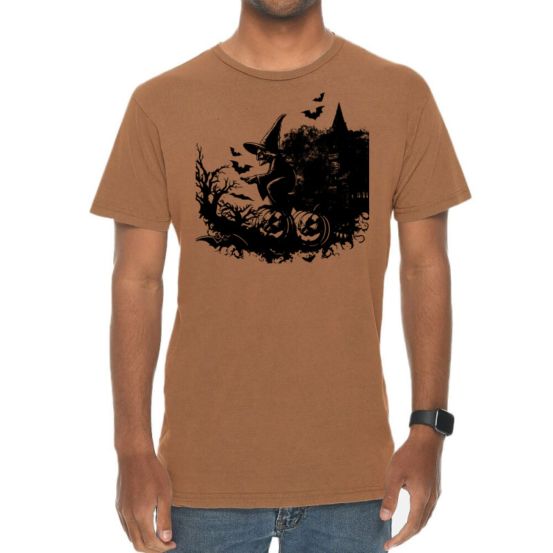 Spooktacular Halloween Printable Vintage T-shirt | Artistshot