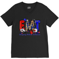 Emt Emergency Medical Technician V-neck Tee | Artistshot