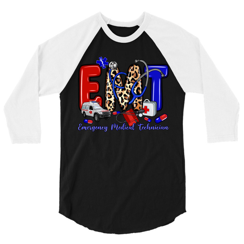 Emt Emergency Medical Technician 3/4 Sleeve Shirt | Artistshot