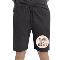 Travel Is My Therapy Vintage Short | Artistshot