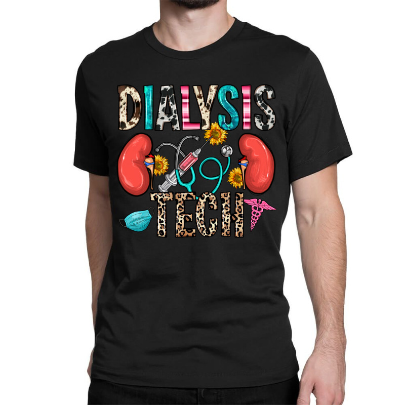 Dialysis Tech Classic T-shirt by Zillion Design Studio | Artistshot