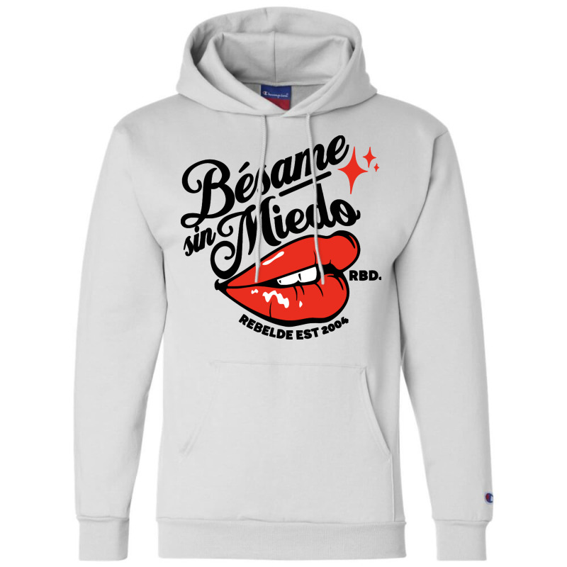 Bésame Sin Miedo Champion Hoodie by Syakiya | Artistshot