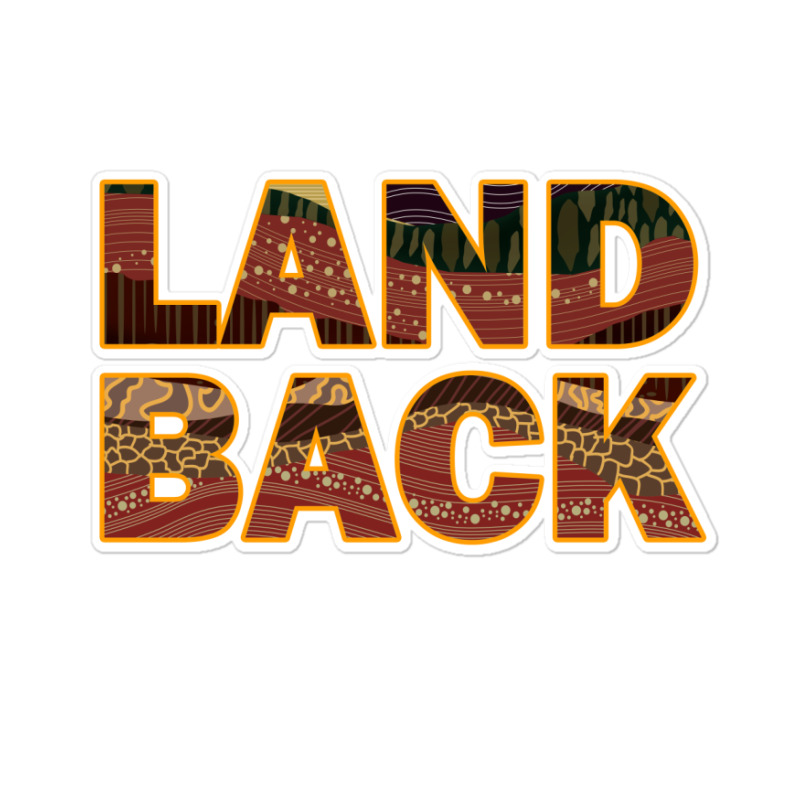 Land Back Sticker | Artistshot