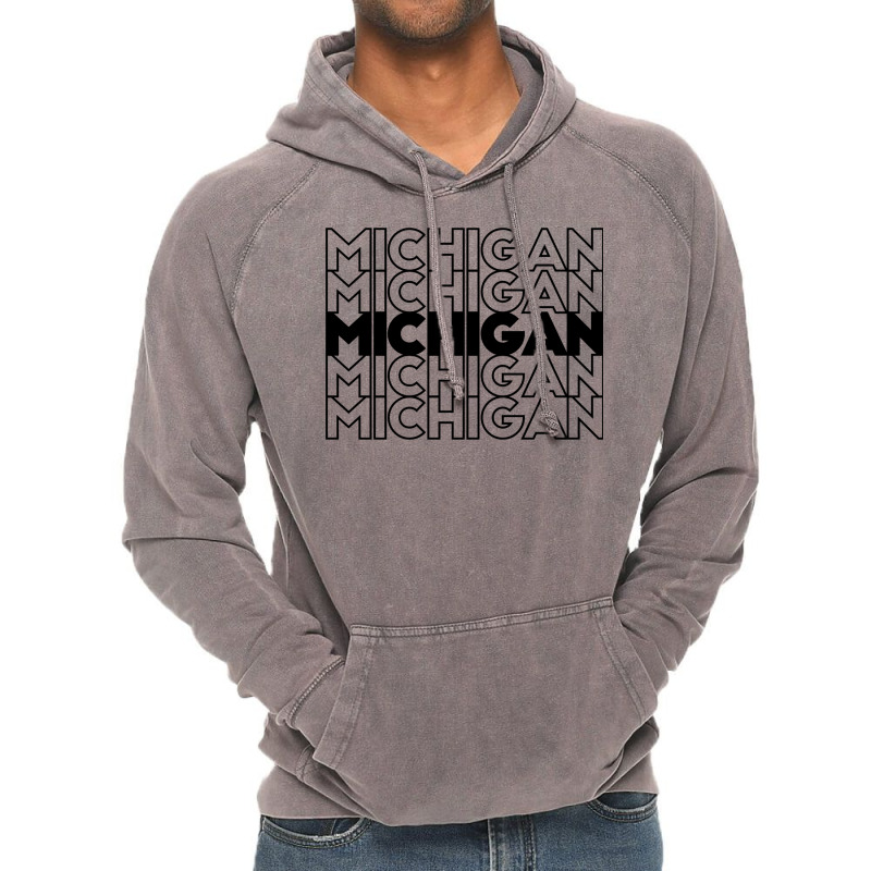 Michigan Vintage Hoodie | Artistshot