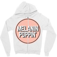 Melanin Poppin Zipper Hoodie | Artistshot