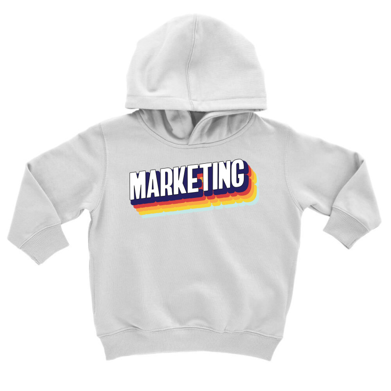 Marketing Toddler Hoodie by Delique | Artistshot