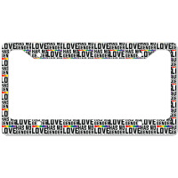 Love Has No Gender   Lgbt Quote (pink) License Plate Frame | Artistshot