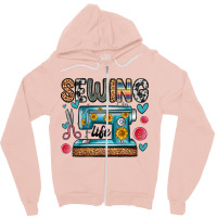 Sewing Life Zipper Hoodie | Artistshot