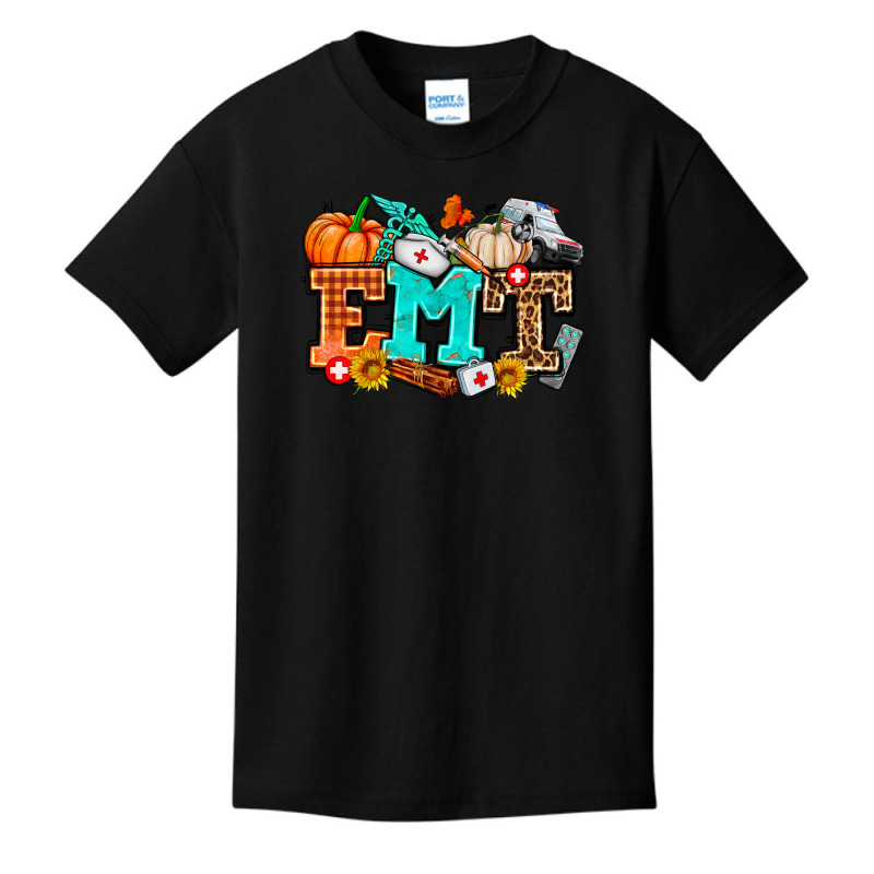 Emt With Fall Basic Youth T-shirt | Artistshot