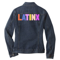 Latinx Ladies Denim Jacket | Artistshot