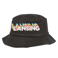 Lansing, Michigan Bucket Hat | Artistshot