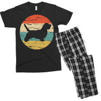 Petit Basset Griffon Vendeen Vintage Retro Men's T-shirt Pajama Set | Artistshot