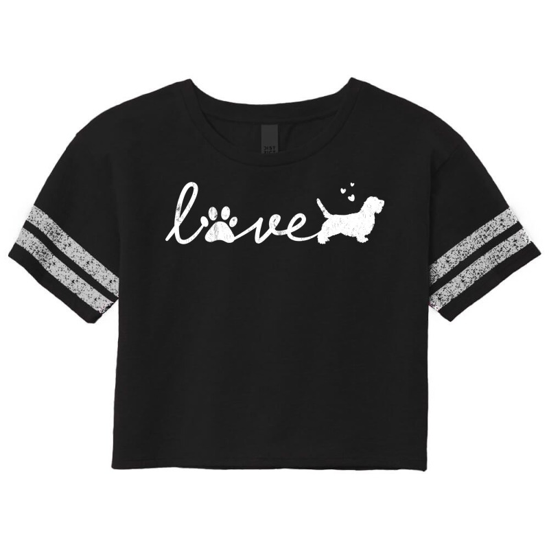 Petit Basset Griffon Vendeen Love Dog Pet Lover Gi Scorecard Crop Tee by rafaeltto | Artistshot