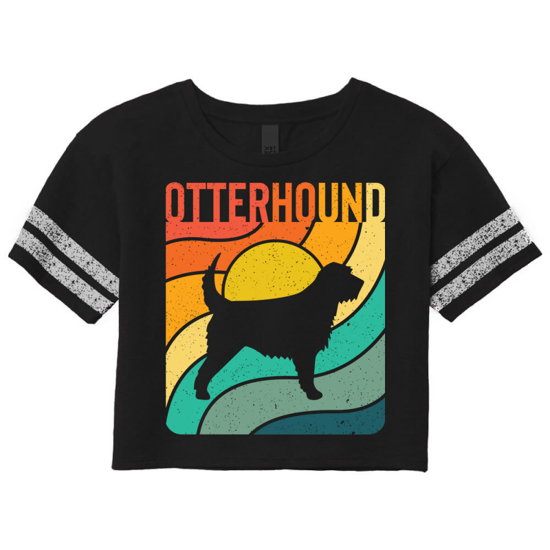 Otterhound Dog Vintage Gift Pet Lover Scorecard Crop Tee by rafaeltto | Artistshot