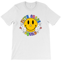 Fifth Grade Squad Smile Face T-shirt | Artistshot