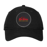 Resto Red Robin Adjustable Cap - Leatherette Patch | Artistshot