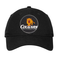 Morris Cougars Adjustable Cap - Leatherette Patch | Artistshot