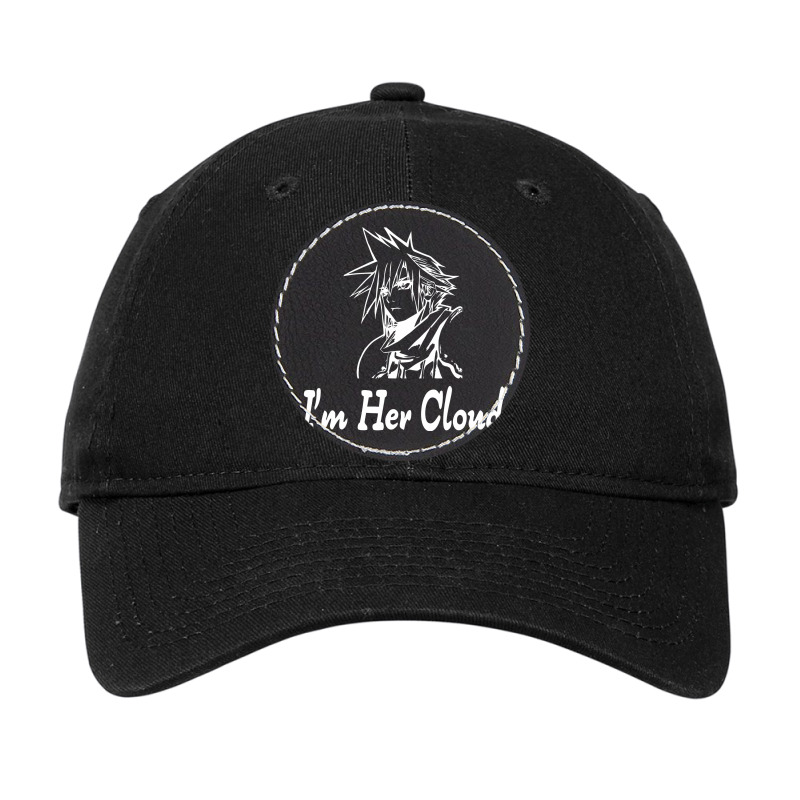 I'm Her Cloud  Final Fantasy Adjustable Cap - Leatherette Patch by miriamdunca | Artistshot