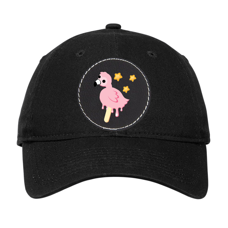 Star Flamingo Flying Adjustable Cap - Leatherette Patch by fannyenggarisa | Artistshot