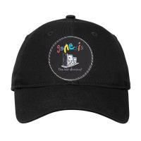 Genesis Adjustable Cap - Leatherette Patch | Artistshot